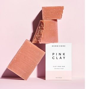 BRAND NEW Herbivore Pink Clay Soap Bar